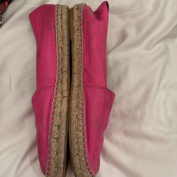 Kenzo pink leather espadrilles size 38 - Picture 3 of 3